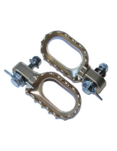 Paire repose pieds aluminium universel