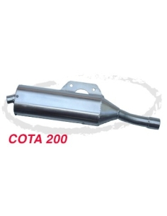 Silencieux WES Montesa Cota 200 alu