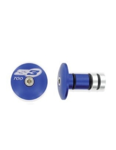 Embout guidon S3 bleu
