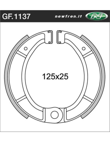 Machoires Bultaco frein ar anti-eau