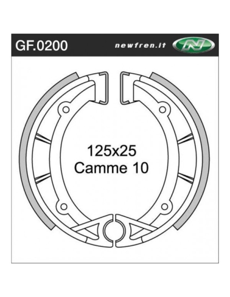 Machoires Beta 240 TR 32/33 frein av/ar anti-eau