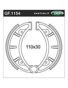 Machoires MONTESA Cota 123/172/200 frein AV/AR anti-eau  2