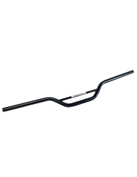 Guidon trial acier chromé