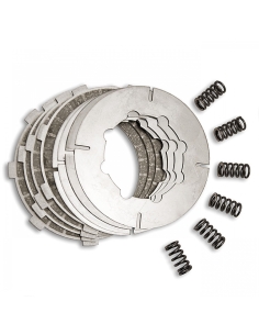 Kit embrayage Bultaco avec disques lisses, disques garnis et ressorts