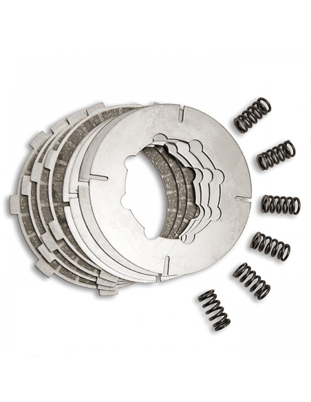 Kit embrayage Bultaco avec disques lisses, disques garnis et ressorts