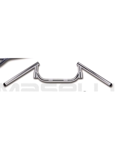 Guidons Condor plus Tommaselli en acier chromé