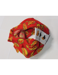 TOUR DE COU CLICE rouge