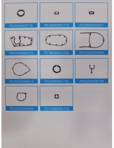 BULTACO 74 sherpa/ frontera pochette joints moteur 2