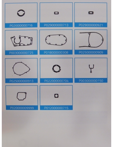 BULTACO 74 sherpa/ frontera pochette joints moteur