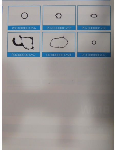 BULTACO 50 Chispa pochette joints moteur