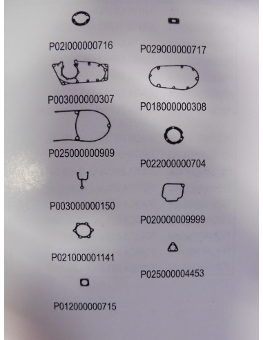 BULTACO 125 sherpa/ lobito pochette joints moteur