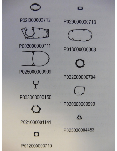 pochette de joint complète bultaco pursang 250 mk7