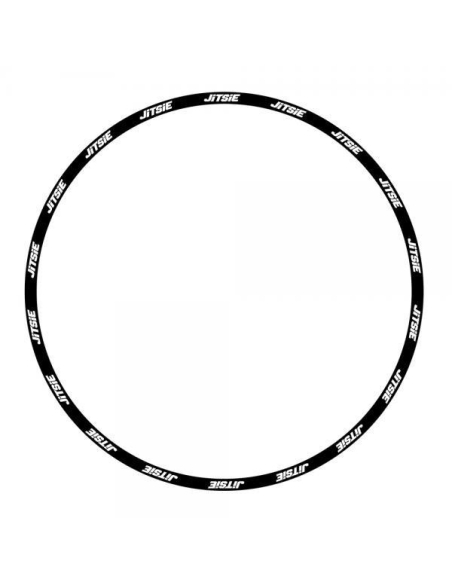 Autocolants jantes JITSIE universel noir