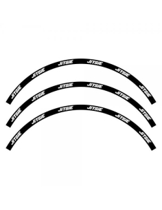 Autocolants jantes JITSIE universel noir 2