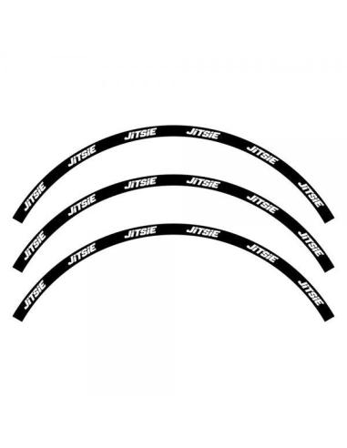 Autocolants jantes JITSIE universel noir