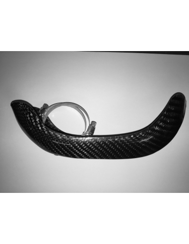 Protection carbone échappement YAMAHA TY