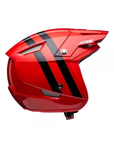 Casque Jitsie HT2 Flow (rouge)