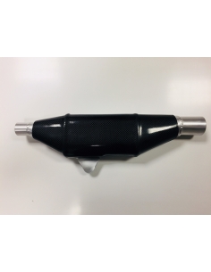 Protection carbone échappement WES 2