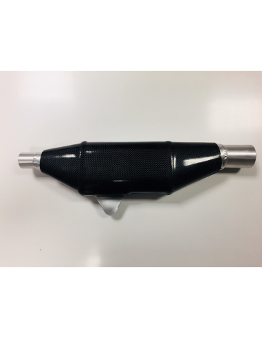 Protection carbone échappement WES