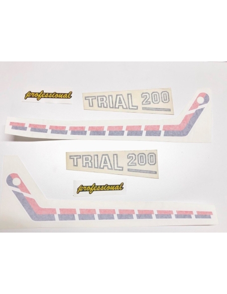 Fantic 240 kit autocollants