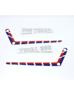 Fantic 300 autocollants cache ALU