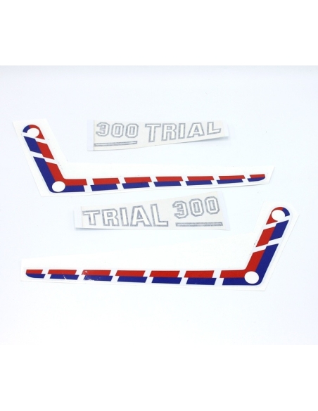 Fantic 300 autocollants cache ALU