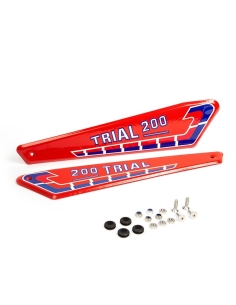 Jeu de caches latéraux FANTIC 200 en aluminium