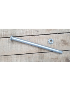 Axe de roue arriere alu FANTIC 240/300