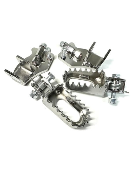 Platine et repose pieds HONDA TLR 125/200