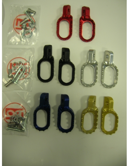 Paire repose pieds alu universel