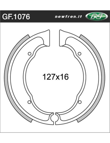Machoires BSA Bantam D1 125 frein av/ar