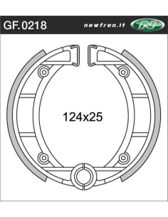 Machoires Italjet frein av/ar 2