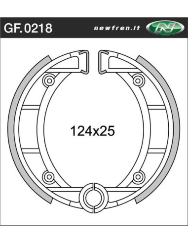 Machoires Italjet frein av/ar