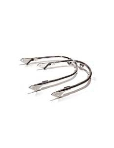 Bultaco Sherpa 250/350 paire supports garde boue chromé