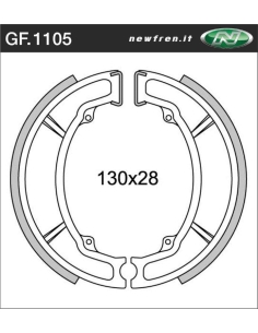 Machoires Yamaha Ty 250 bi-amortisseurs frein ar 2