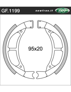 Machoires Yamaha Ty 80 frein av 2