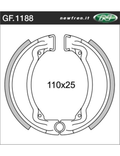 Machoires Yamaha Ty 50 frein av/ar 2